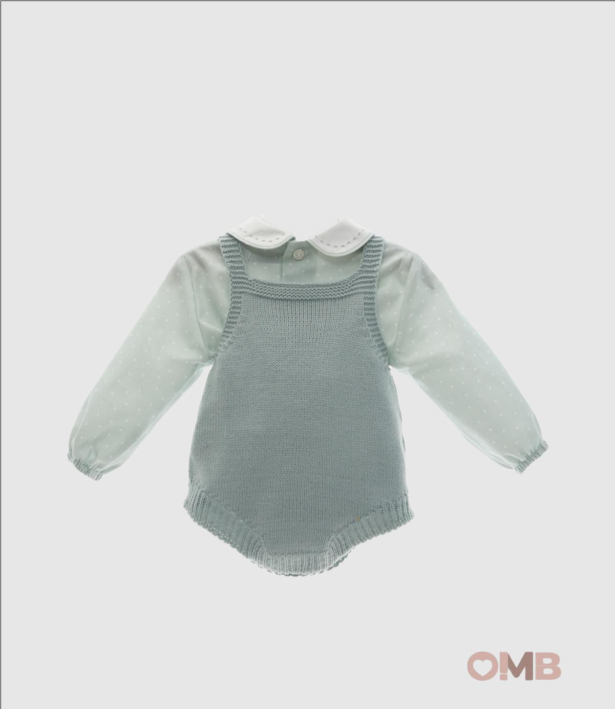 Completo Yoedu neonato 1019 Celeste <BR/> 1019 SETA YOEDU 