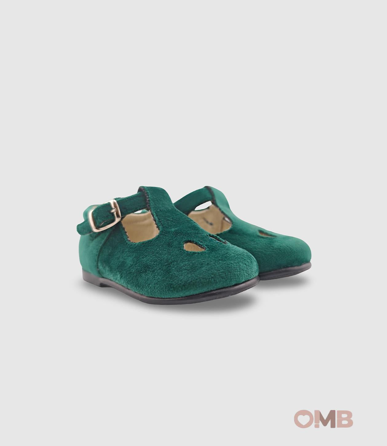 Scarpe Occhielli PANYNO bambina B2401 Verde B2401 VERDE PANYNO 