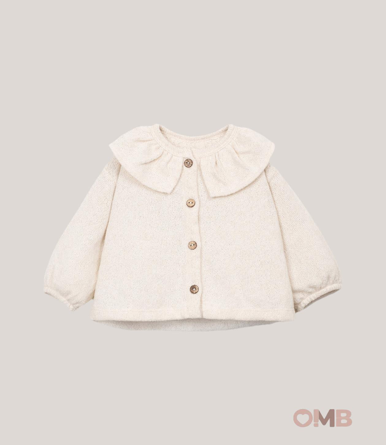 Cardigan neonata PLAY UP 2AS10905 Panna 2AS10905 PANNA PLAY UP 