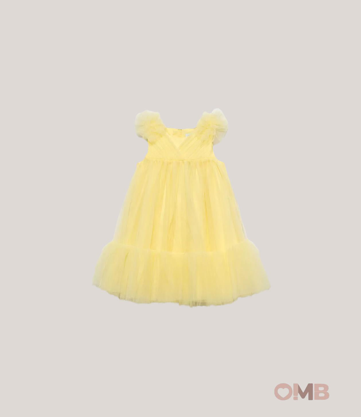 Abito ABEL&LULA bambina 5039 Giallo 5039 GIALLO ABEL&LULA 