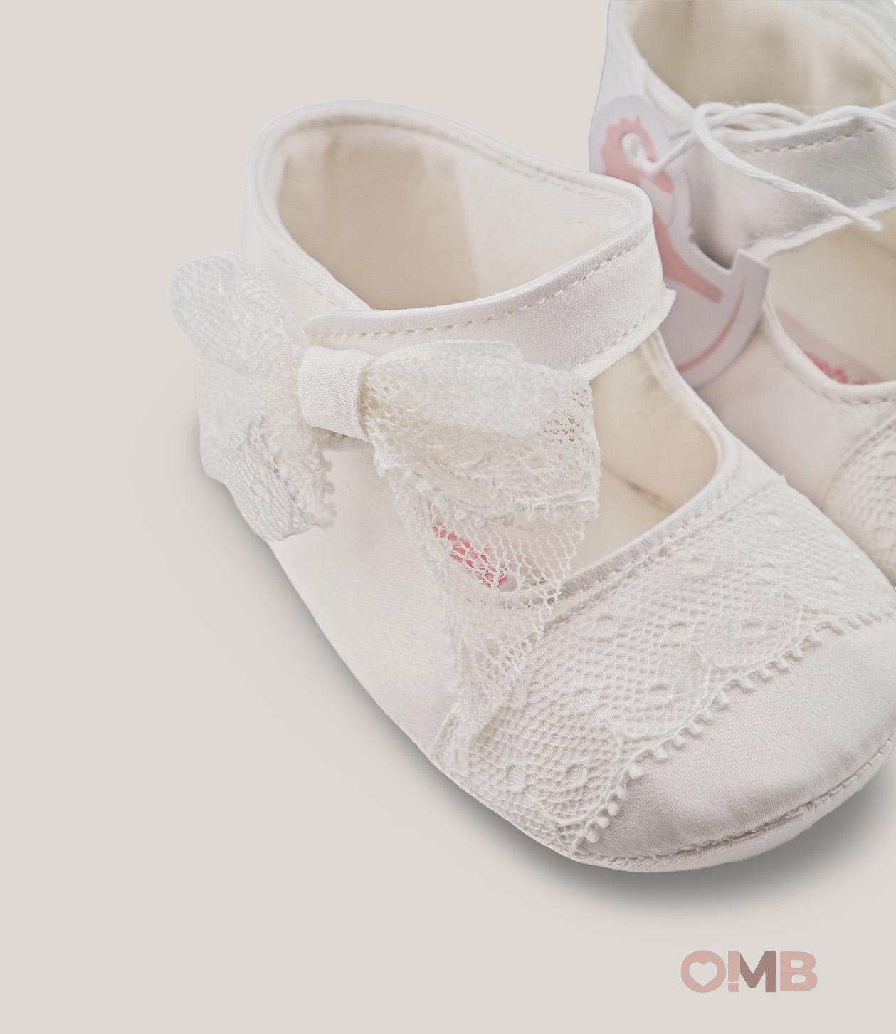 Ballerine neonata AMBARABA' SF43112 Bianche SF43112 BIANCO AMBARABA' 