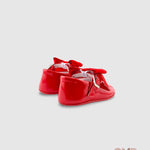 Scarpe culla PANYNO neonata A3501 Rosse A3501 PIEL CHAROL ROJO PANYNO 