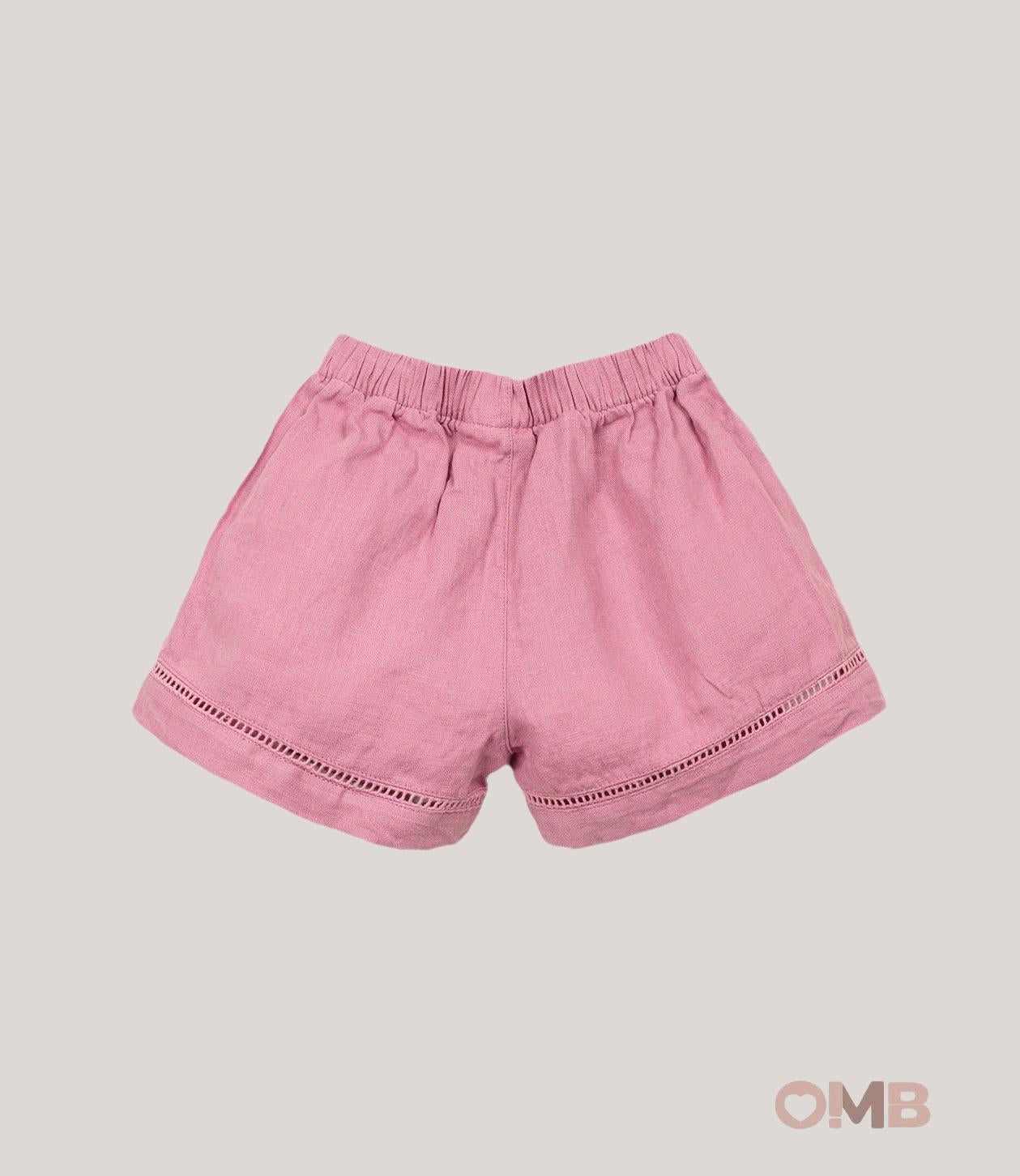 Short bambina PLAY UP 4AS11701 Rosa 4AS11701 ROSA PLAY UP 