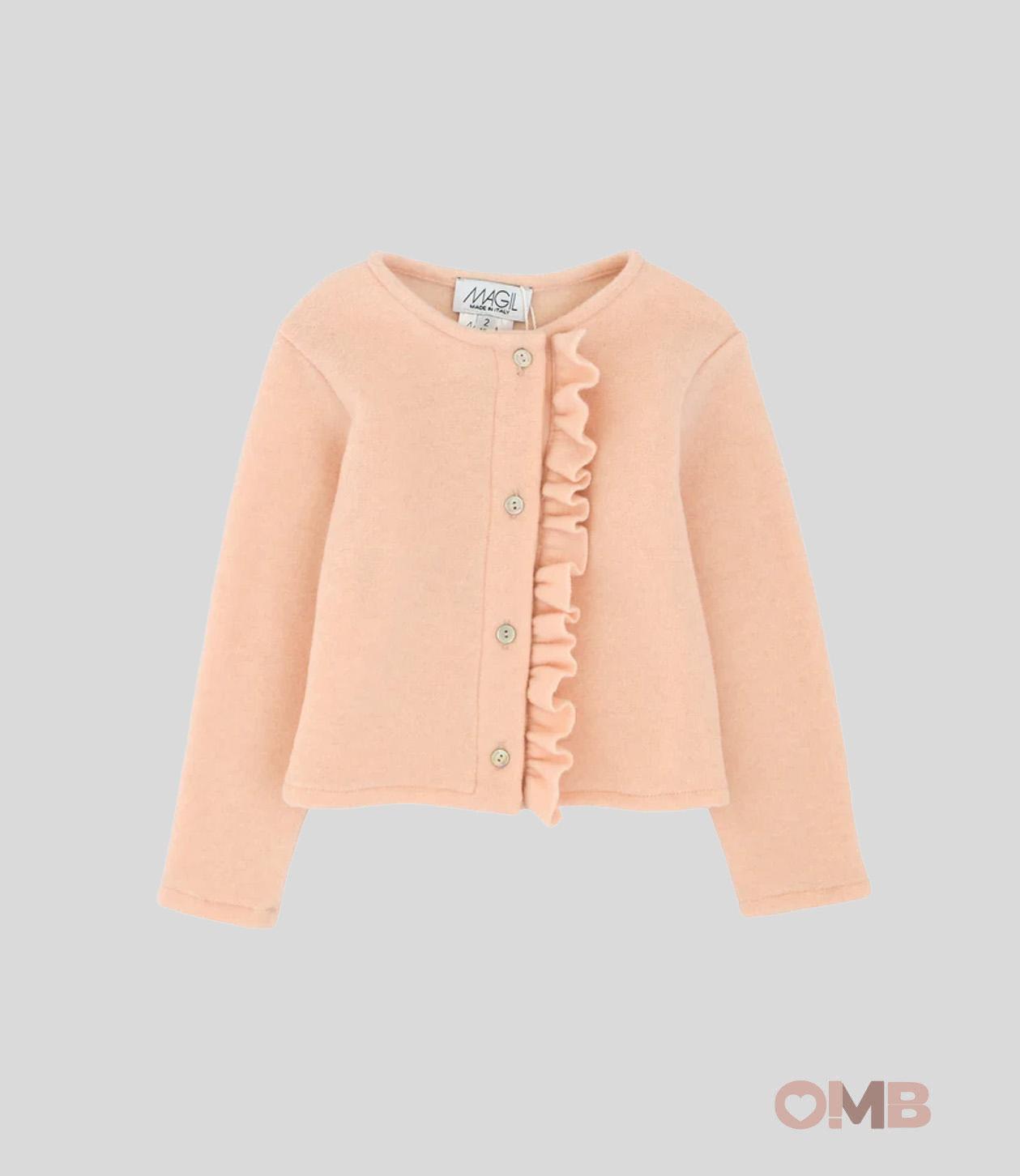 Cardigan bambina MAGIL 22068 Rosa<BR/> 22068 ROSA MAGIL 