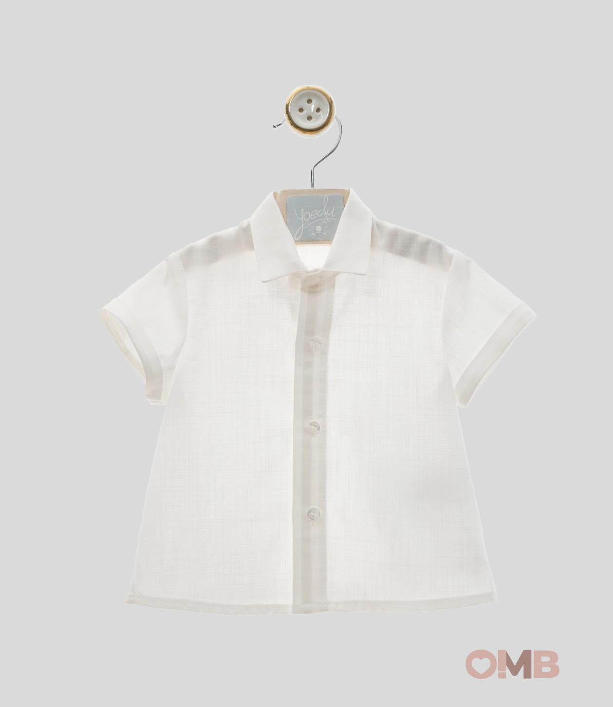 Camicia Neonato YOEDU 3984 Bianco 3984 BIANCO YOEDU 