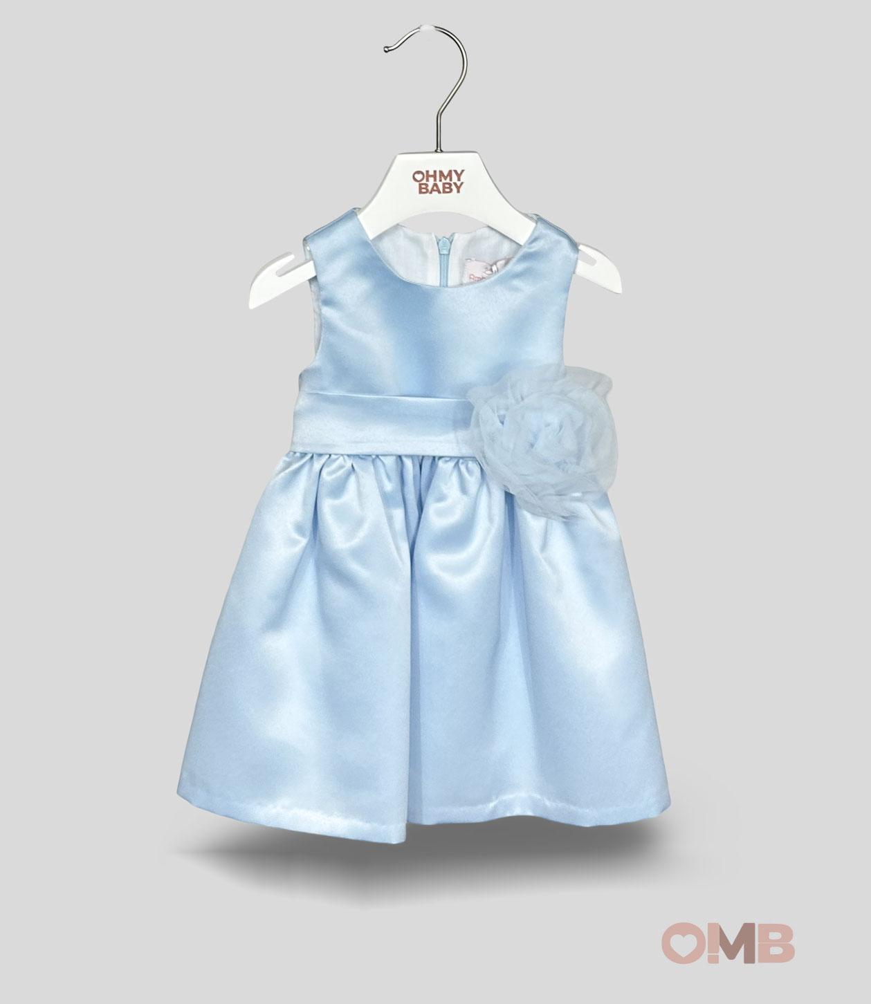 Abito bambina Ambarabà 39119 celeste 39119 CIELO AMBARABA' 