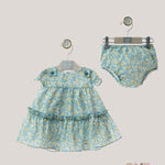 Abito Neonata Yoedu 0328 turchese 0328 TURCHESE YOEDU 