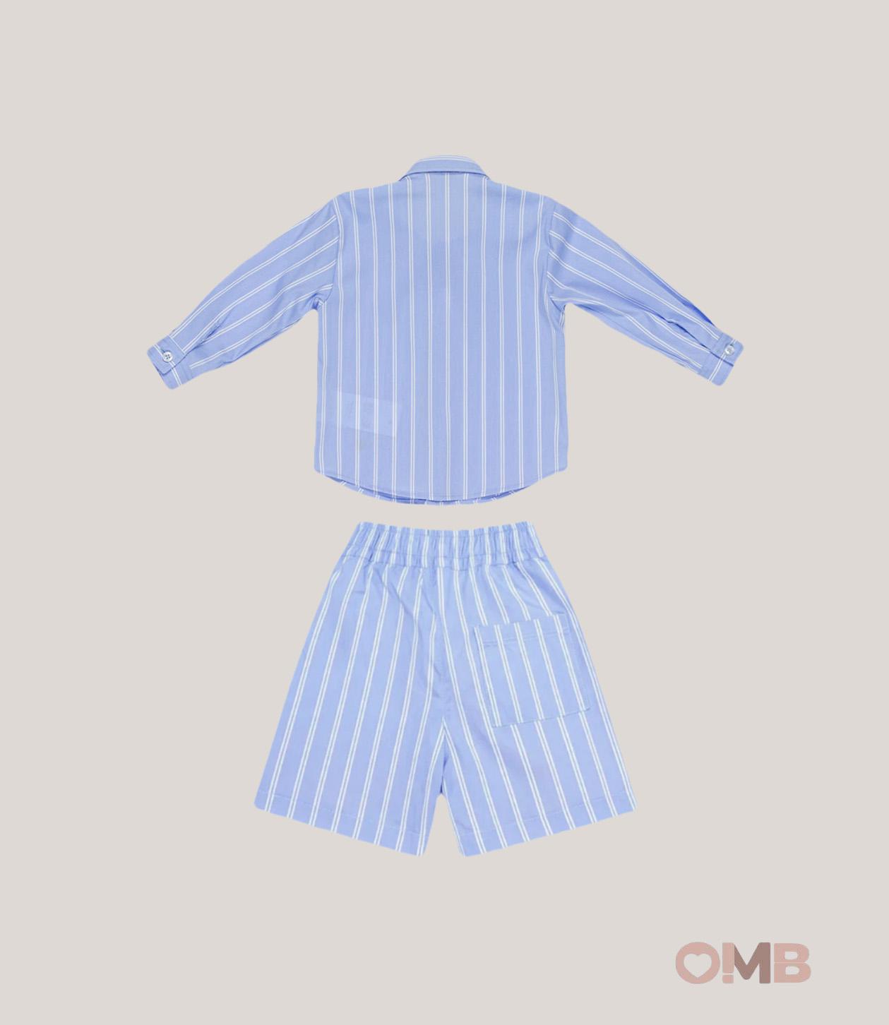 Completo MANUEL RITZ bambino 3456B3438 Azzurro<BR/> 3456B3438 AZZURRO MANUEL RITZ 