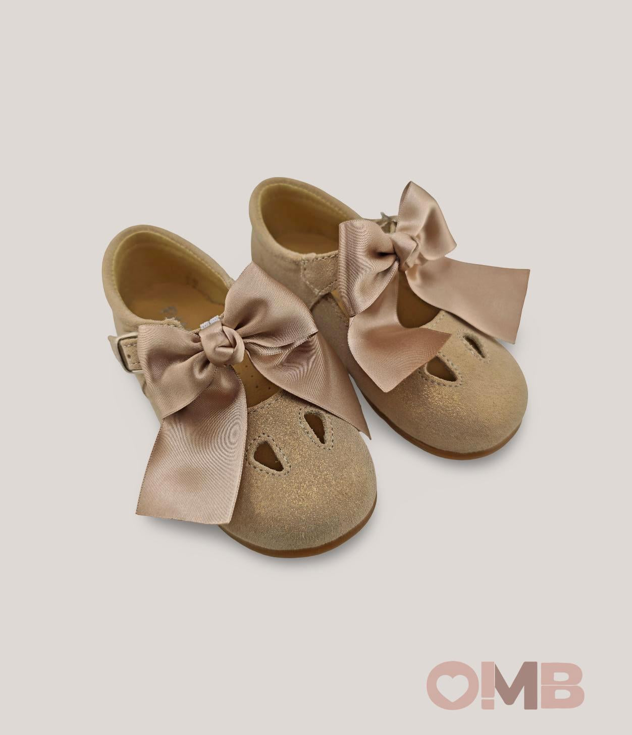 Occhielli Panyno bambina B3307 beige B3307 GLITTER PANYNO 