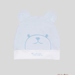 Cappello Neonata Nanan 001 azzurro 001 AZZURRO NANAN 