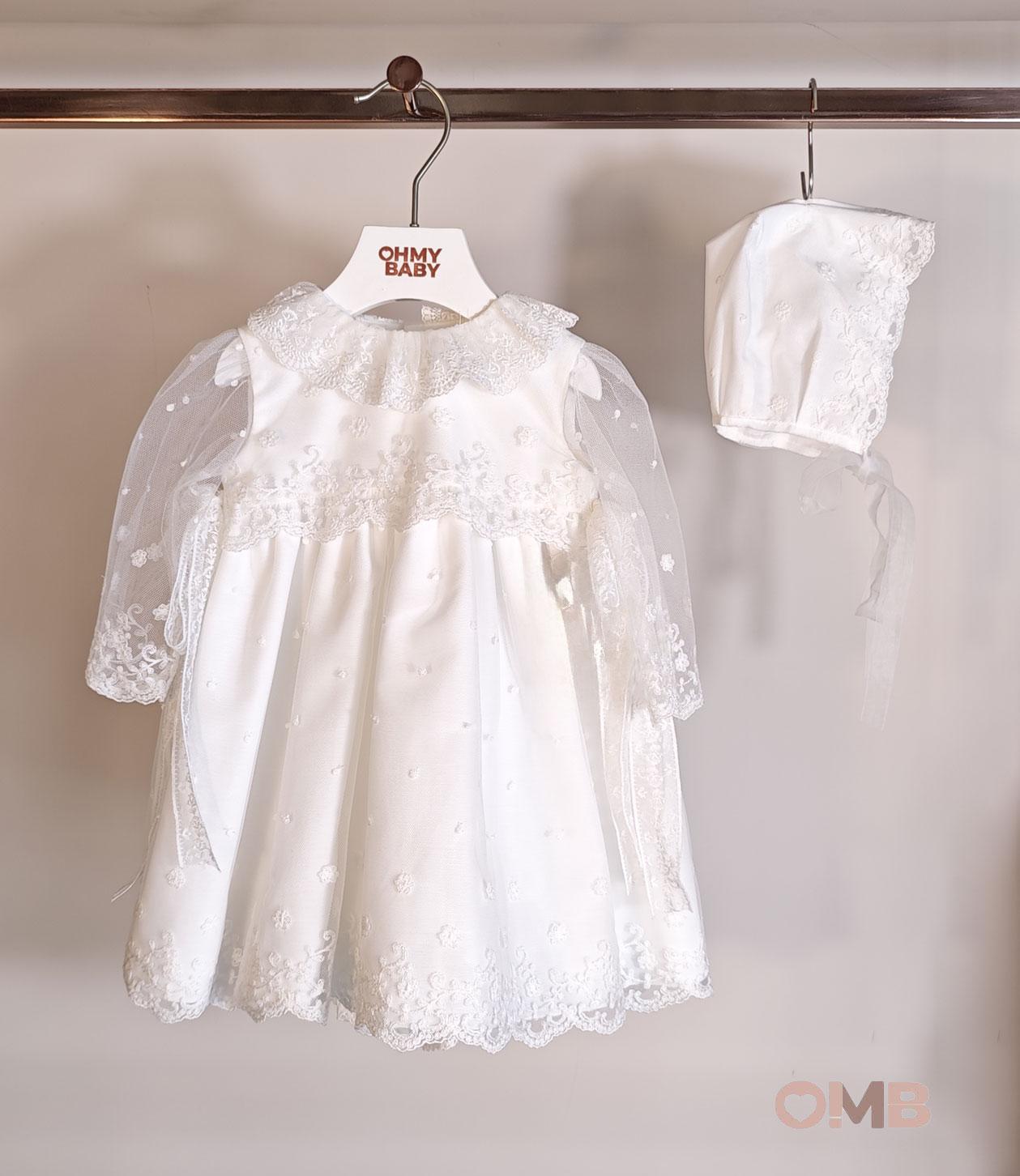 Abito NISERET neonata 5629 Panna 5629 21 NISERET 