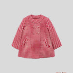 Cappotto neonata ABEL&LULA 5820 Rosso<BR/> 5820 ROSSO ABEL&LULA 