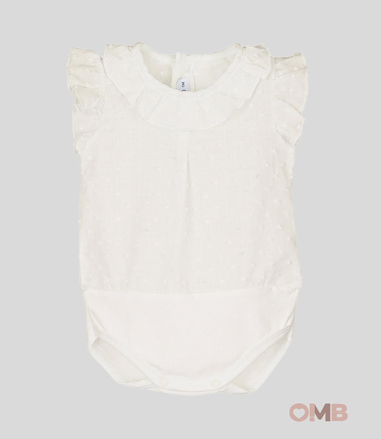 Body Neonata Calamaro Baby 19103 panna 19103 PANNA CALAMARO BABY 