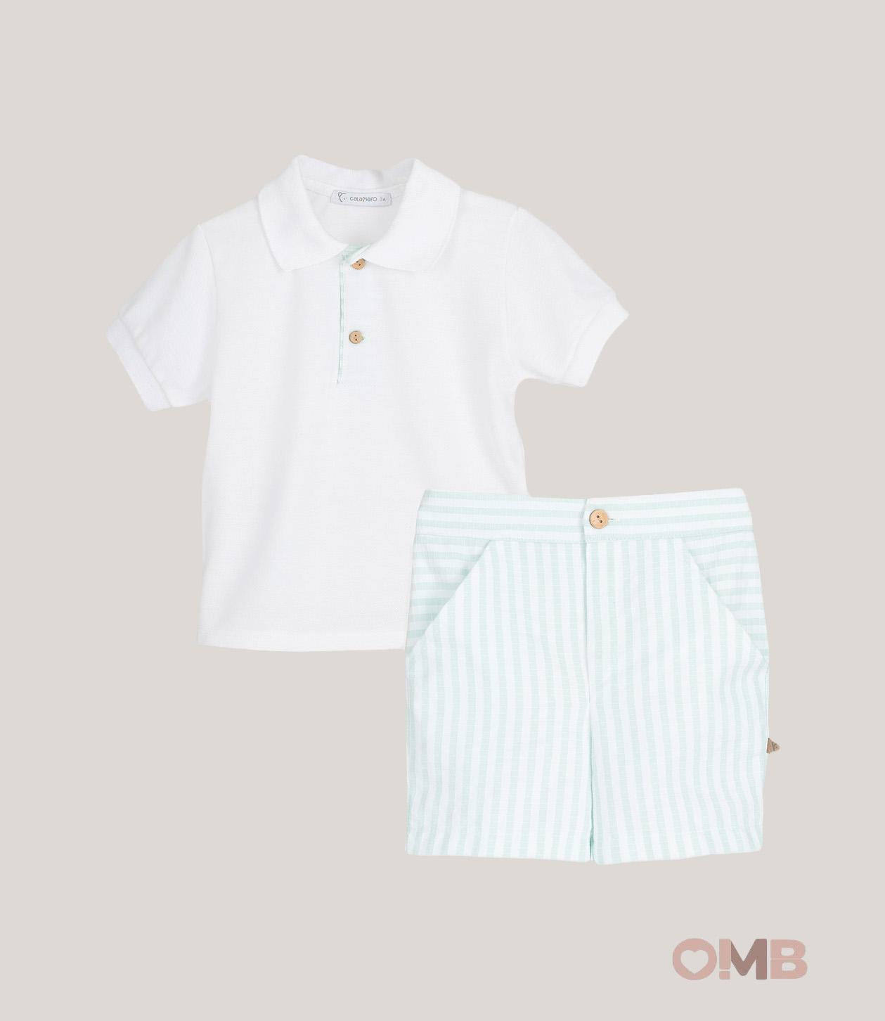 Completo CALAMARO BABY bambino 11306 Menta 11306 MENTA CALAMARO BABY 