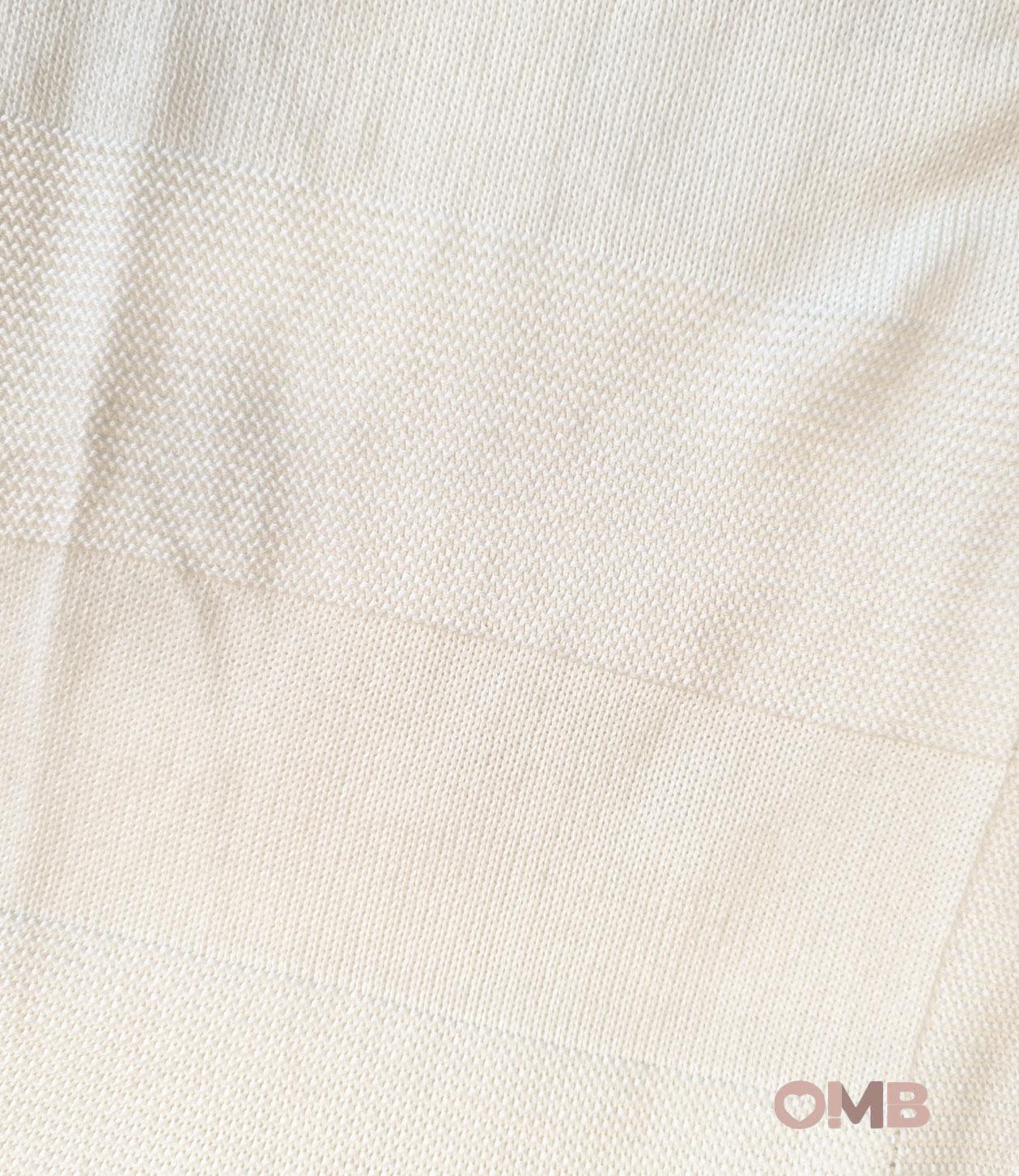 Coperta neonata MAGLIFICIO VERONA 045569 Latte 045569 LATTE-CORDA MAGLIFICIO VERONA 