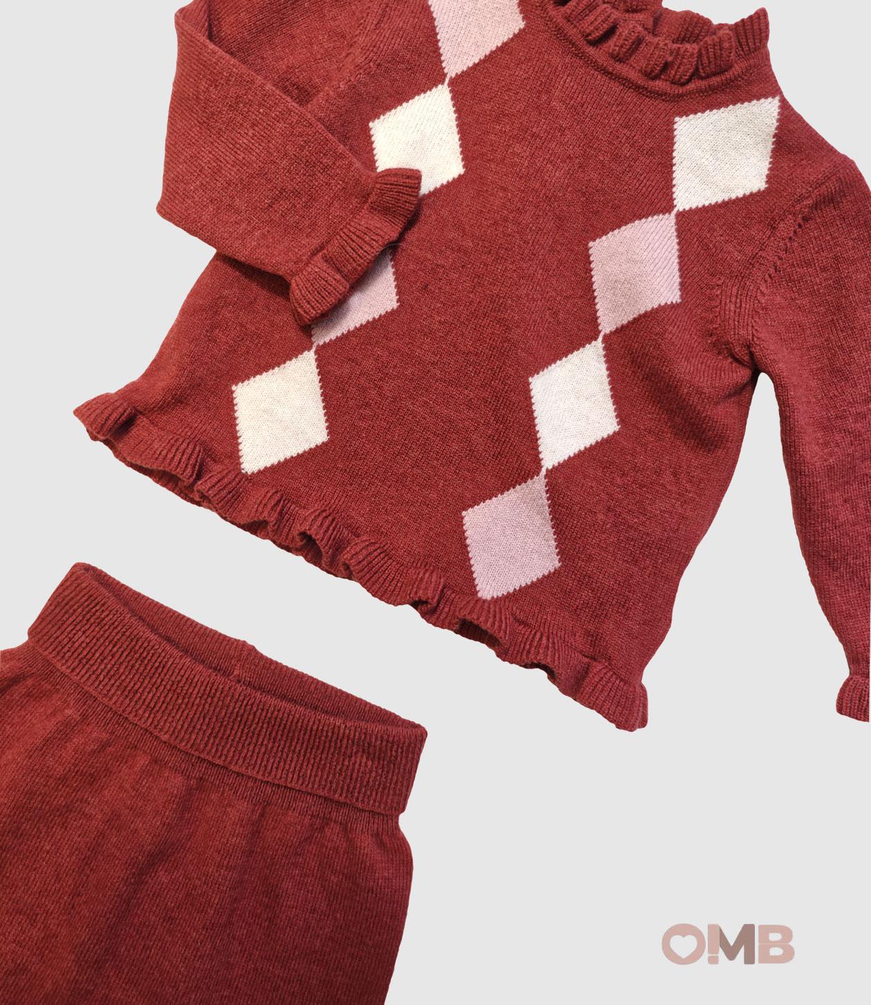 Completo MAGLIFICIO VERONA neonata 45485 Bordeaux 45485 BORDEAU MAGLIFICIO VERONA 