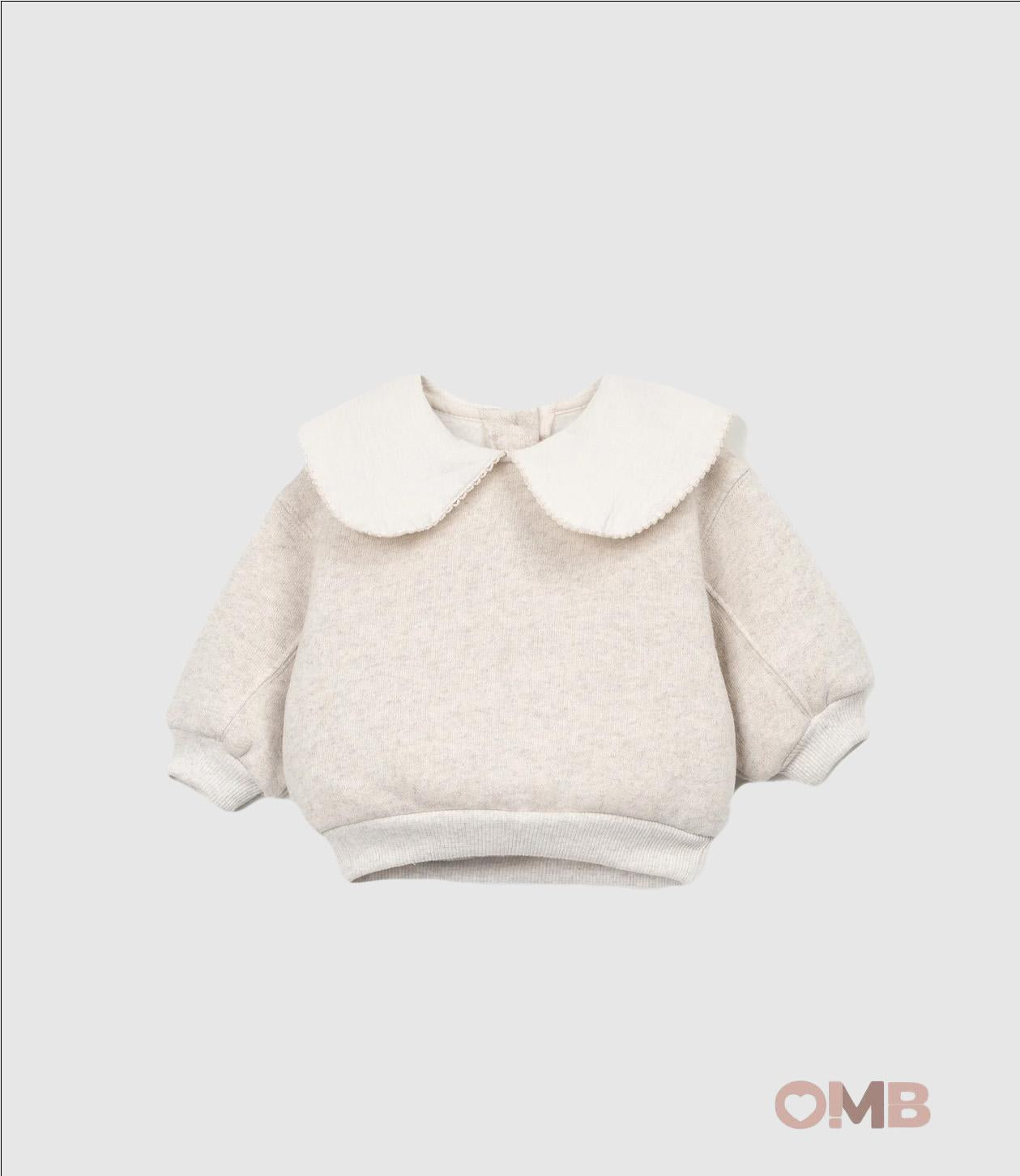 Felpa Play Up neonata 2AR10904 Naturale 2AR10904 NATURALE PLAY UP 