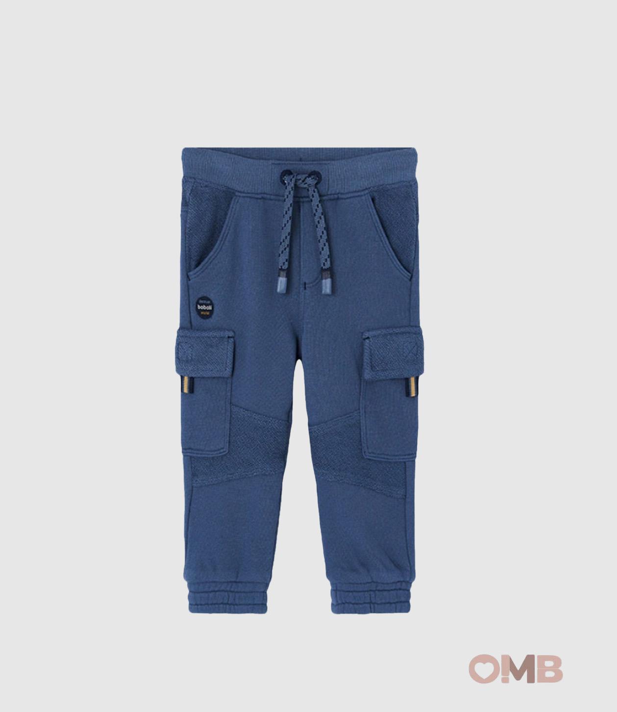 Pantalone Boboli bambino 302083 Blu 302083 BLU BOBOLI 