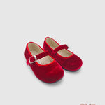 Bambolina PANYNO bambina B2601 Rossa B2601 PIEL SMART TERCIOPELO ROJO 510 PANYNO 