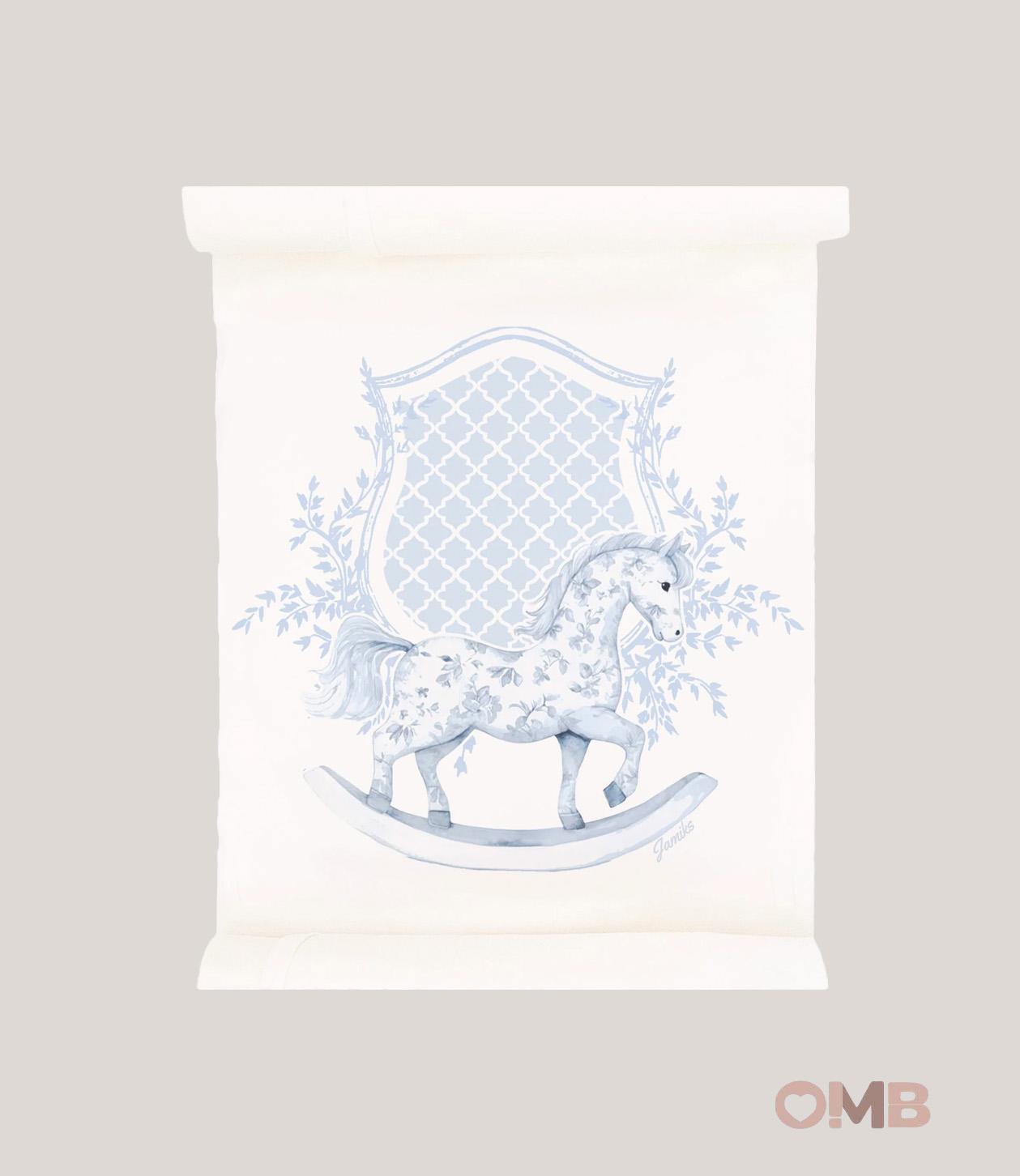 Coperta neonato JAMIKS TAHIR Panna TAHIR CAVALLUCCIO JAMIKS 