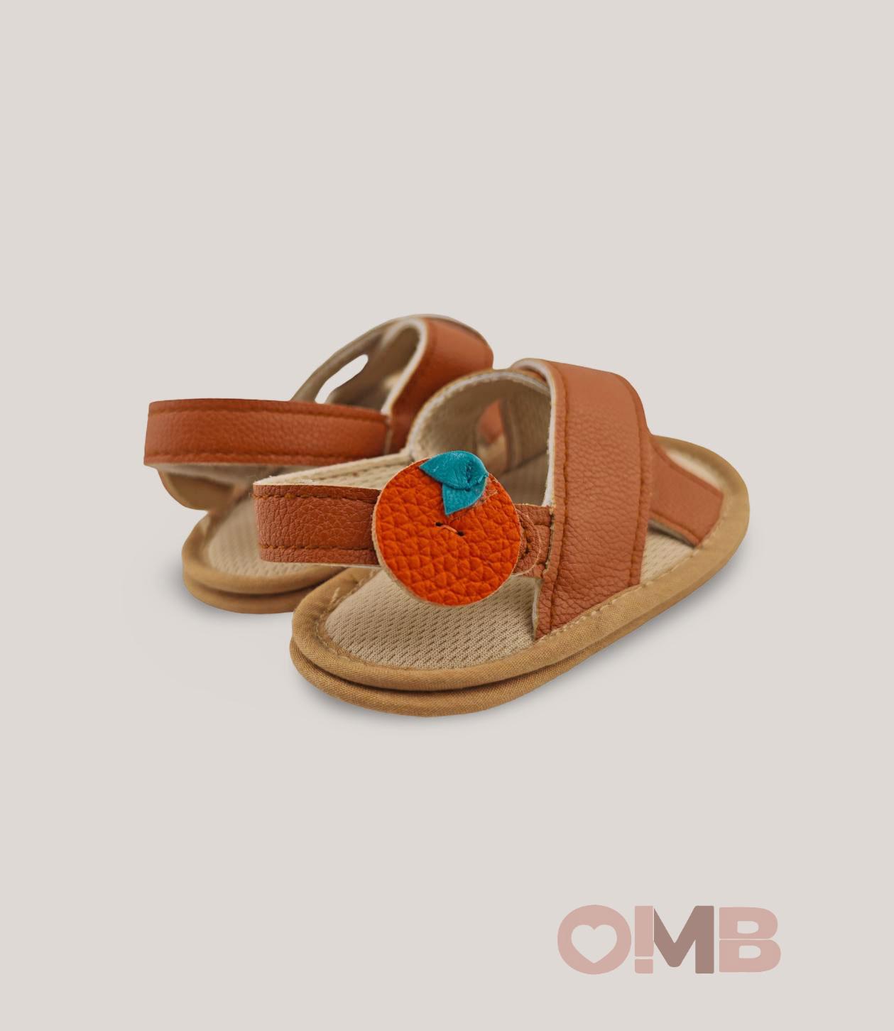 Sandali Neonata Illytrilly Aranacia marroncini SANDALI ARANCIA ILLYTRILLY 