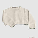 Cardigan MAGLIFICIO VERONA neonata 45428 Panna 45428 PANNA MAGLIFICIO VERONA 
