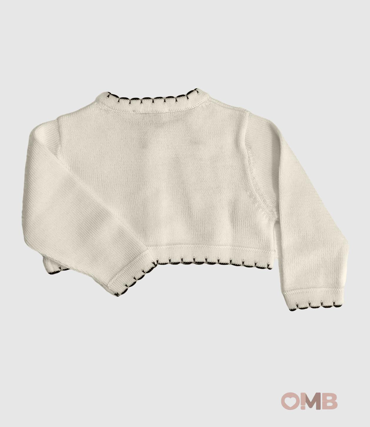 Cardigan MAGLIFICIO VERONA neonata 45428 Panna 45428 PANNA MAGLIFICIO VERONA 