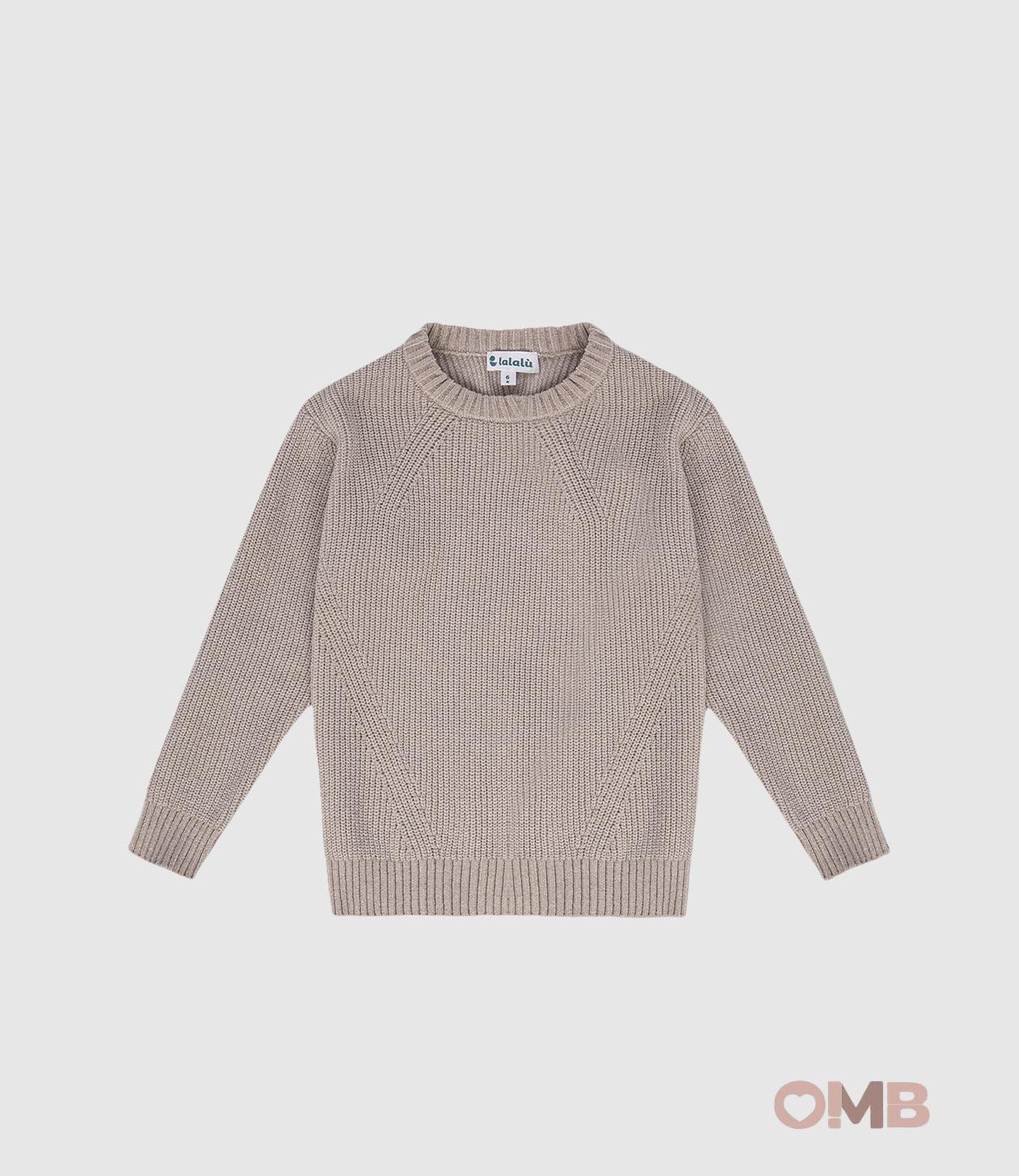 Maglione Lalalu bambino MGL10 Beige<BR/> MGL10 BEIGE LALALU 