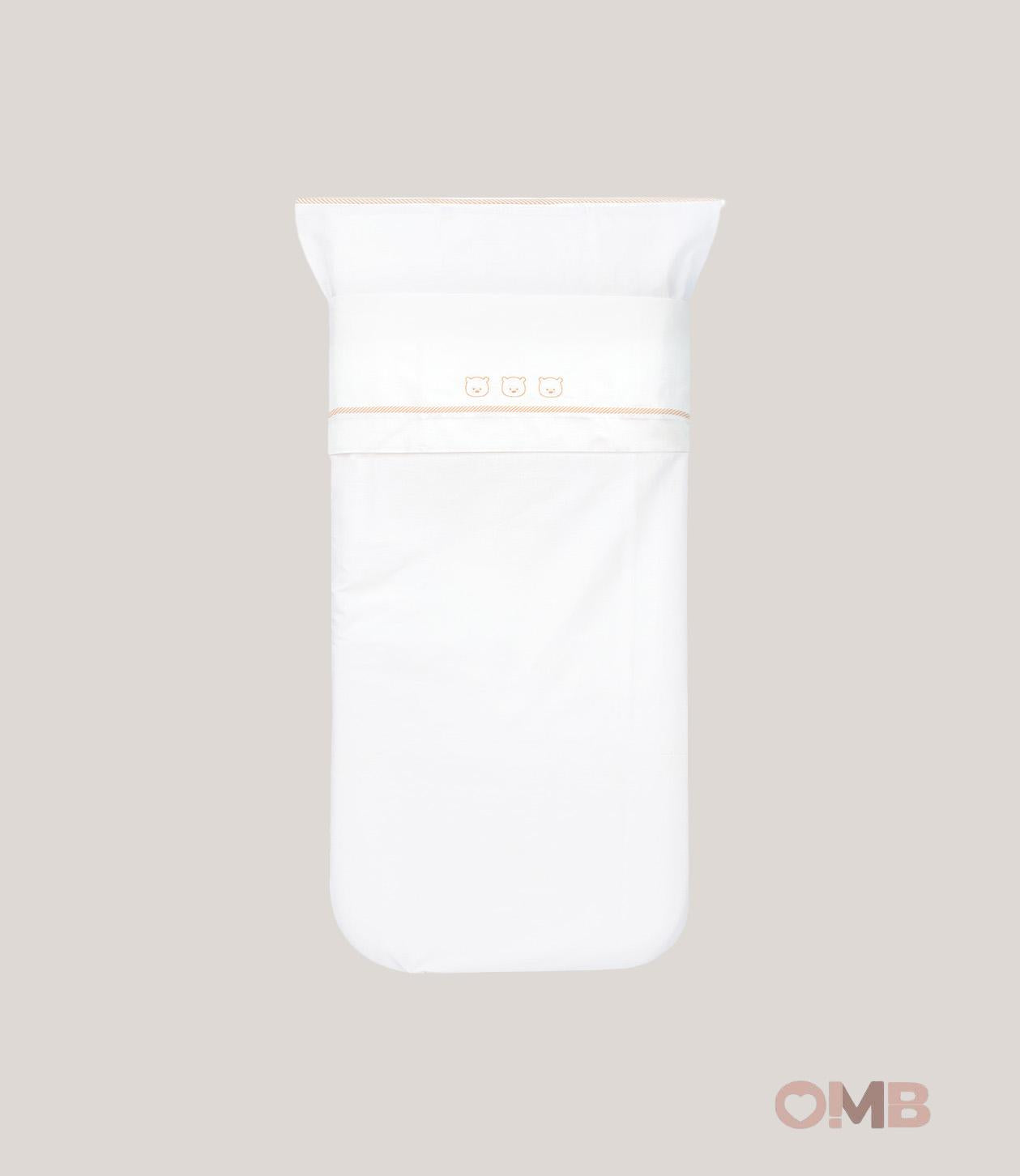 Lenzuola neonata COCCODE C63404 Bianco<BR/> C63404 3 ORSI COCCODE 