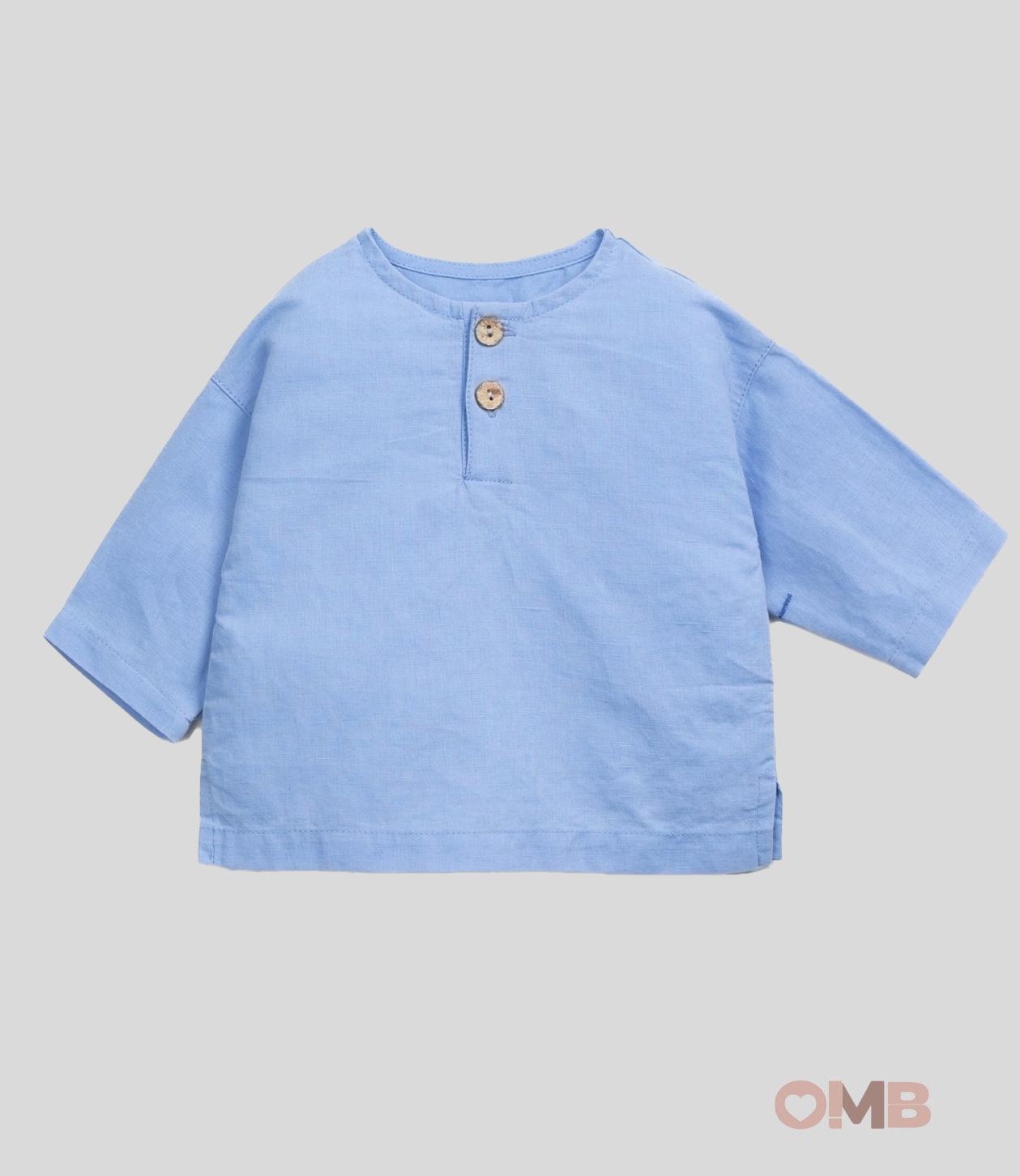 Camicia neonato Play Up 11250 azzurra 11250 AZZURRO PLAY UP 