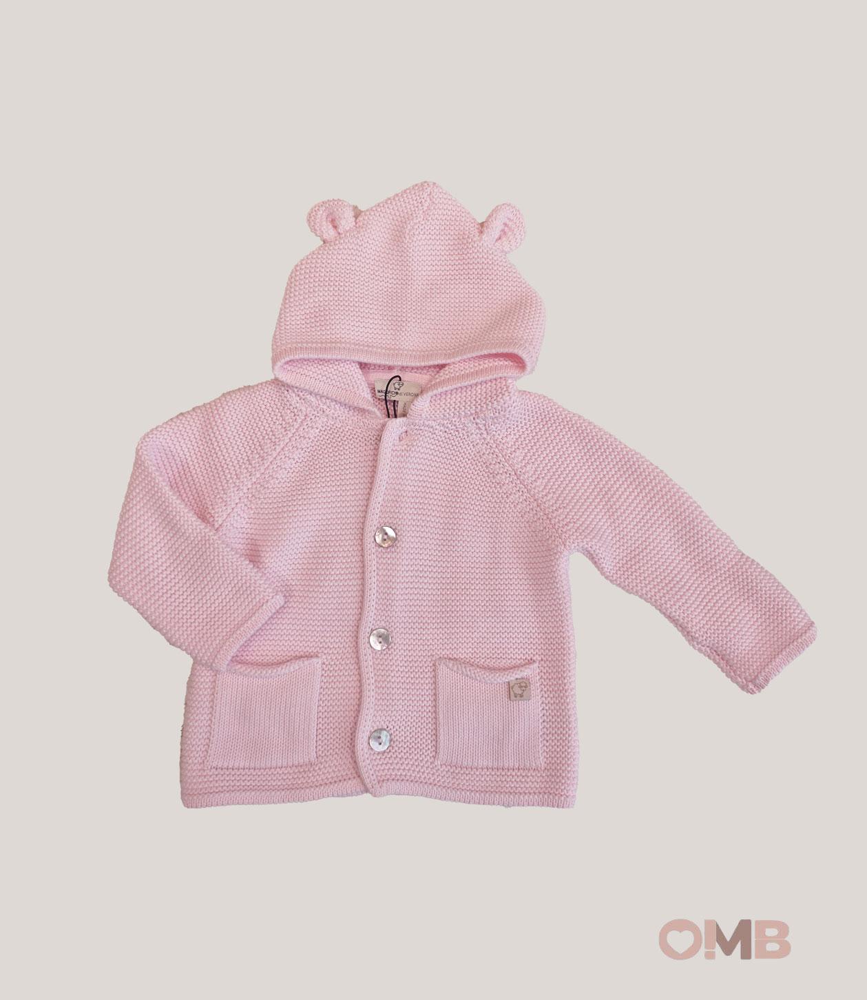 Cappotto neonata MAGLIFICIO VERONA 045519 Rosa 045519 ROSA MAGLIFICIO VERONA 