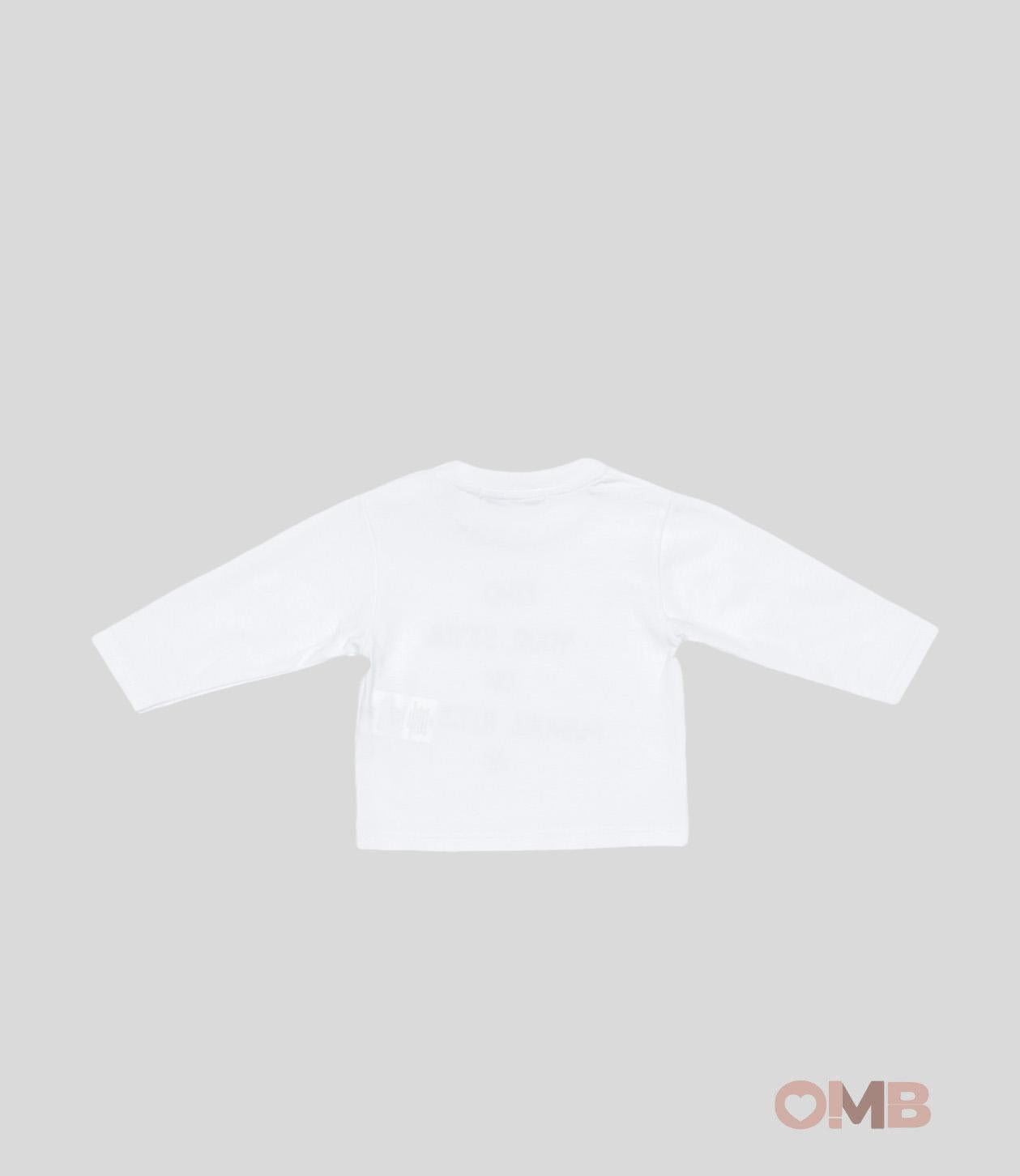 T-shirt Manuel Ritz neonato 3181 Bianca 3181 BIANCO MANUEL RITZ 