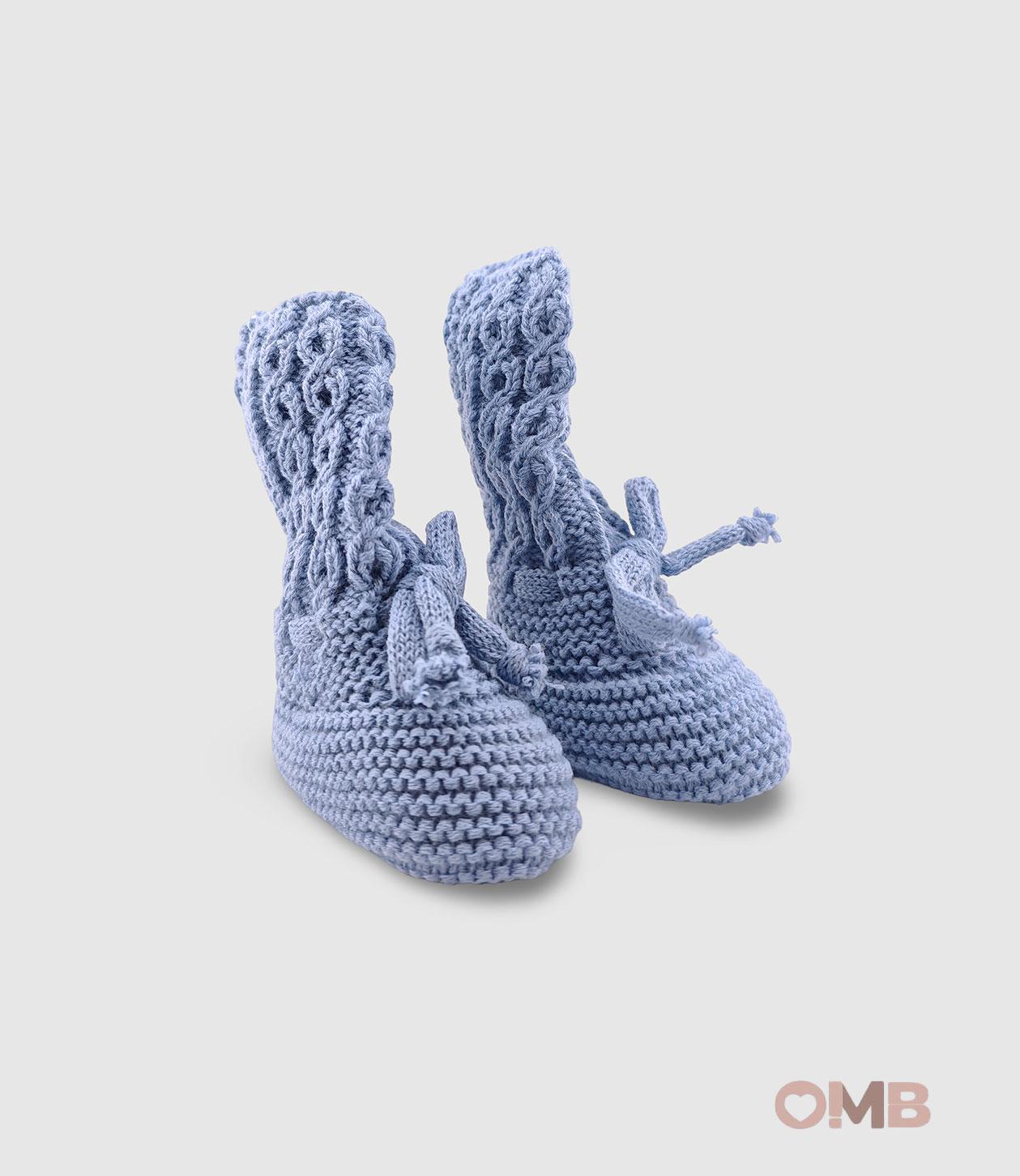 Babbucce Pangasa neonato 1411930 Blu 1411930 COBALTO PANGASA 