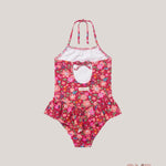 Costume bambina PESCIOLINO ROSSO INLY06 Fucsia INLY06. LIBERTY PESCIOLINO ROSSO 