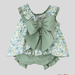 Completo neonata Calamaro baby 22087 verde 22087 VERDE CALAMARO BABY 