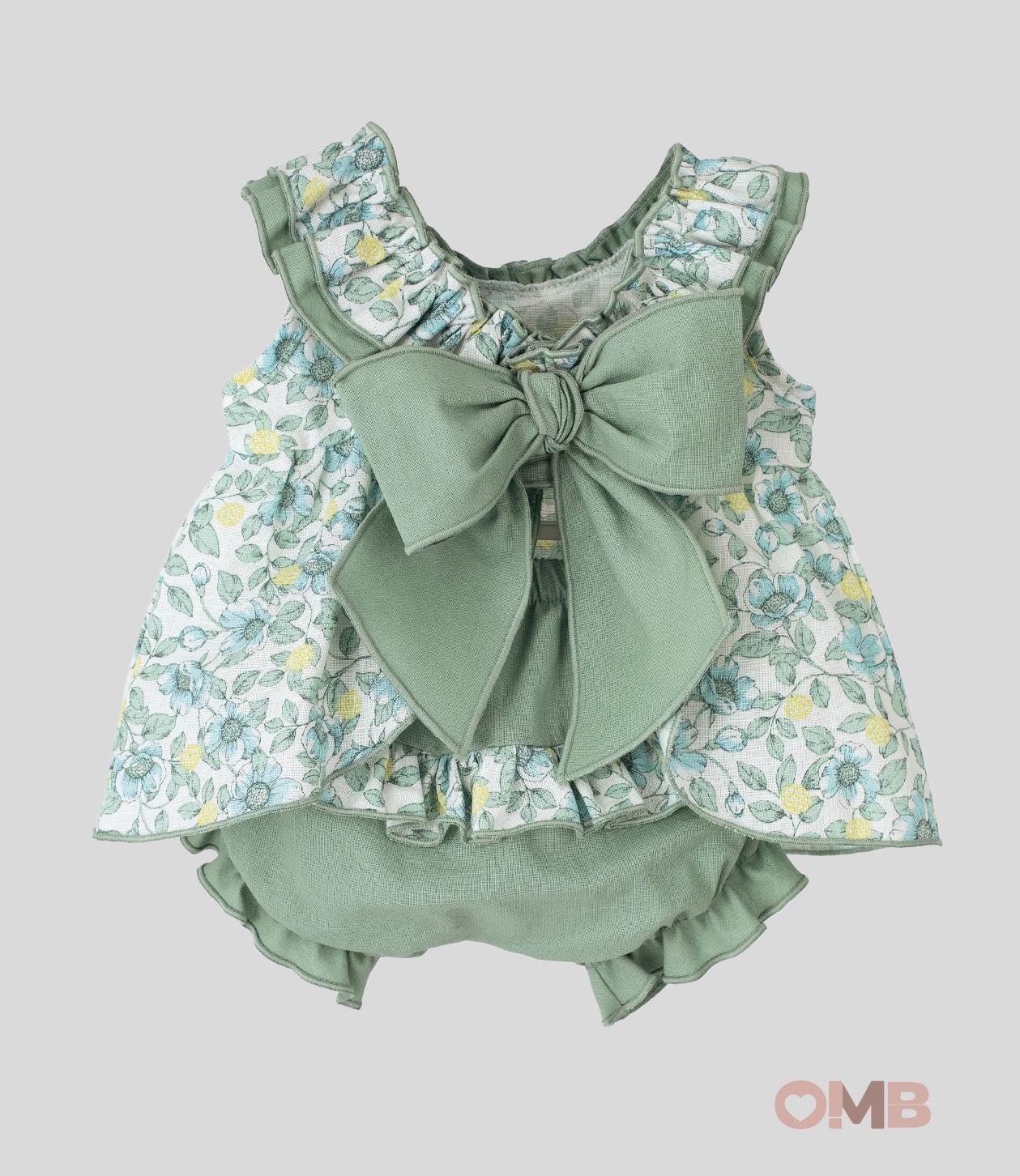 Completo neonata Calamaro baby 22087 verde 22087 VERDE CALAMARO BABY 