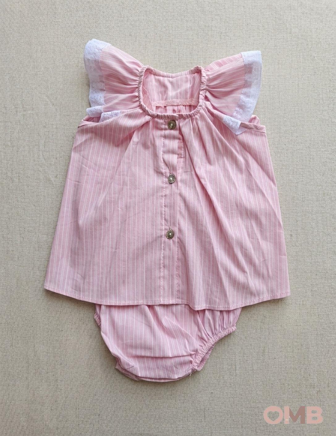 Completo neonata PYPE ALETTAPANAREA Rosa<BR/> ALETTA-PANAREA RIGA PYPE 
