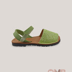 Minorchine Panyno bambina B1822 verde B1822. GLITTER PANYNO 