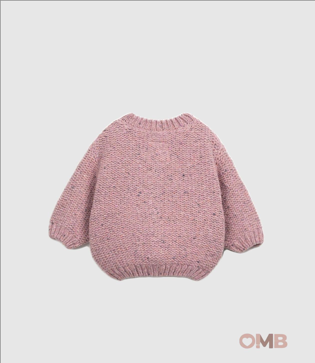 Cardigan Play Up neonata 2AR11402 Rosa 2AR11402 ROSA PLAY UP 