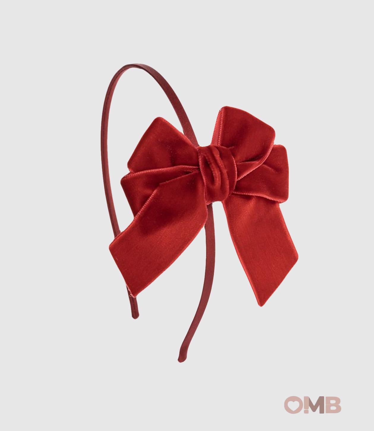 Cerchietto SIENA neonata 7240 Rosso<BR/> 7240 ROSSO SIENA 