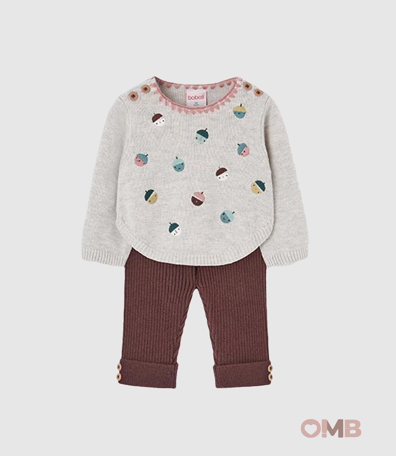 Completo Boboli neonata 142041 Grigio 142041 GRIGIO BOBOLI 