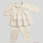 Completo Neonata Primodi Bebè 3517 panna rosa 3517.38 ROSELLINA PRIMODI BEBE 