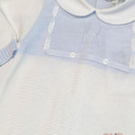Set nascita PRIMODI BEBE neonato 3601 9 10 Bianco 3601-9-10 BIANCO-CIELO PRIMODI BEBE 