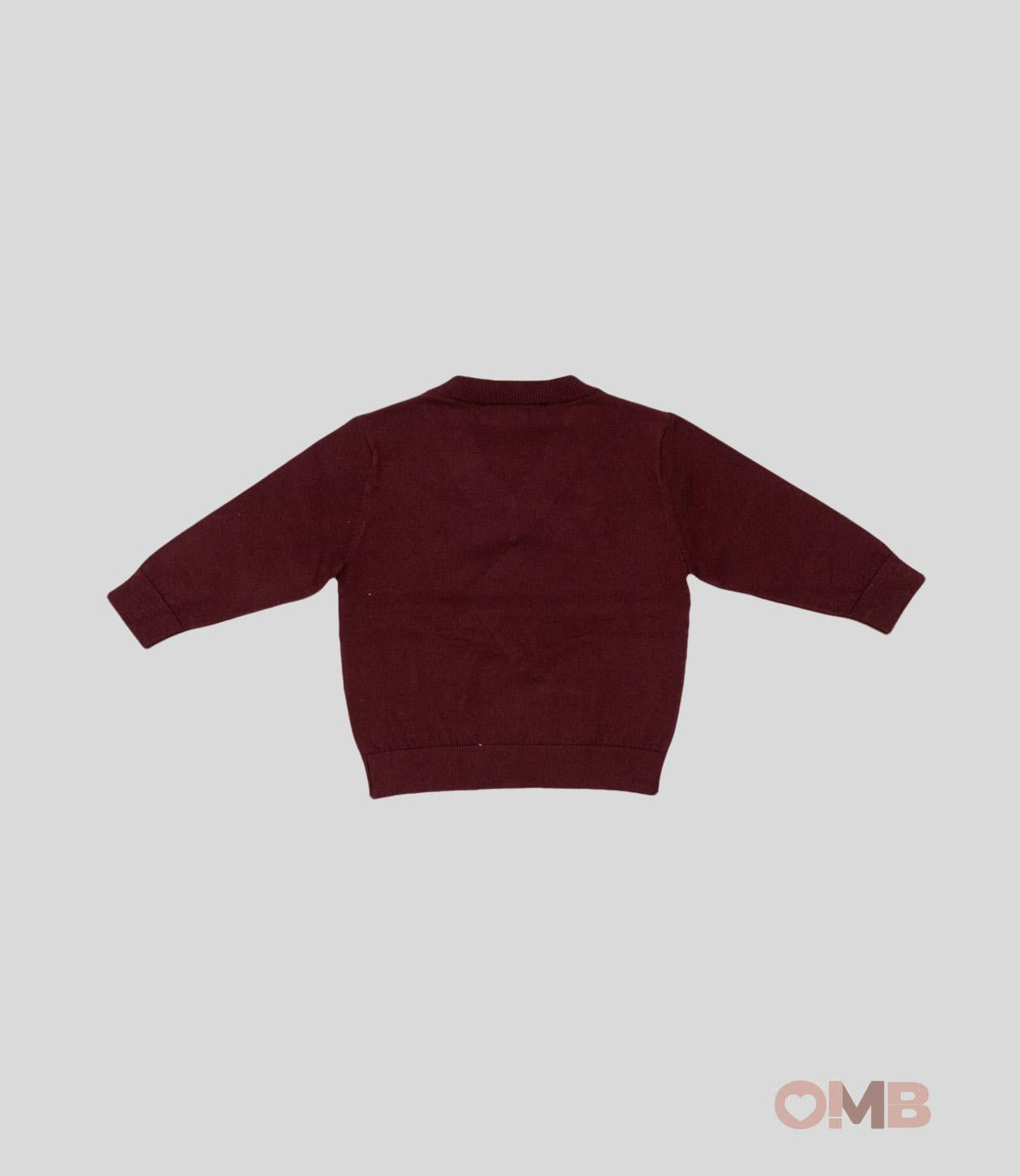 Maglione Manuel Ritz bambino 3149 Bordeaux<BR/> 3149. BORDEAU MANUEL RITZ 