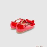 Bamboline PANYNO bambina B3302 rosse B3302 PIEL CHAROL ROJO PANYNO 