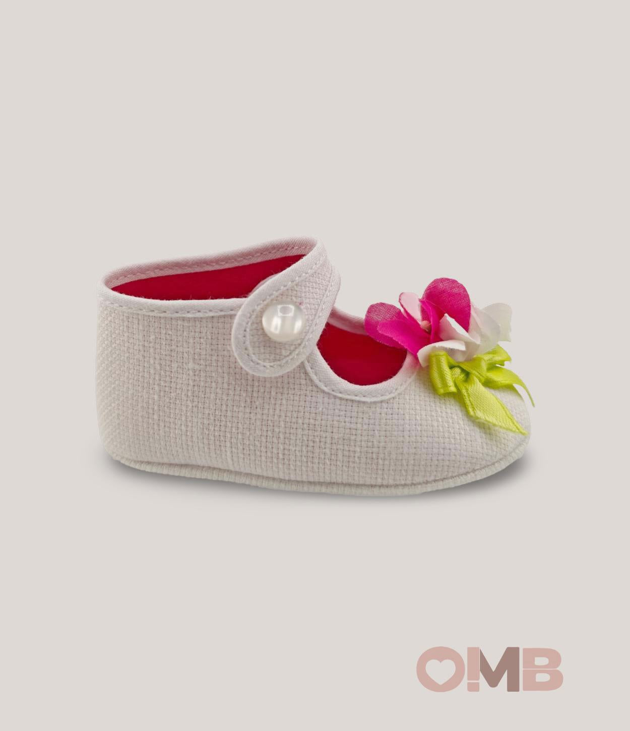 Ballerine Neonata Ambarabà 3949 bianche 3949 FUXIA AMBARABA' 