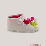 Ballerine Neonata Ambarabà 3949 bianche 3949 FUXIA AMBARABA' 