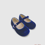 Bambolina PANYNO bambina B2601 Blu B2601 PIEL VELLUTO NAVY PANYNO 