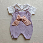 Salopette neonata BABY LORD 396 Lilla 396 LILLA BABY LORD 