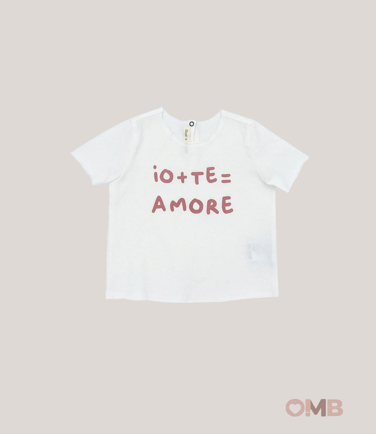 T-shirt Neonata Zhoe & Tobiah JJJ2 bianca JJJ2 BIANCO ZHOE & TOBIAH 